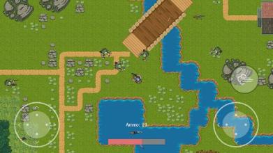 Fort Battle Royale of Pixel Battle Survival Ground截图4