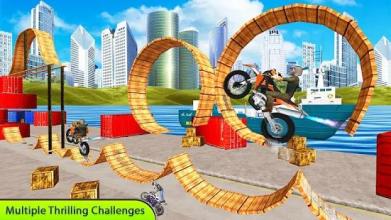 Tricky Bike Stunt Master Crazy Stuntman Bike Rider截图5