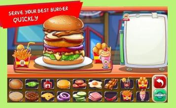 Bang Burger - Chef Hamburgers Maker Cooking Games截图2