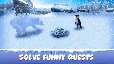 Penguin Family: Polar Bird Survival Simulator截图1