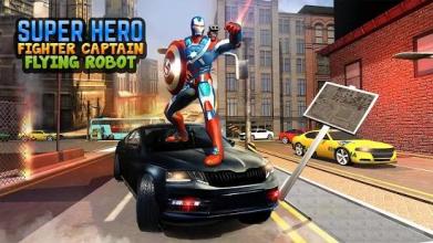 Super Captain Flying Robot City Rescue Mission截图5