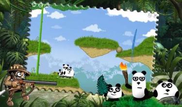 3 Panda Jungle Adventure截图1