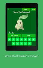 Who's That Pokemon: 2nd generation截图3