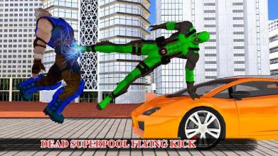 Dead Sword Superhero Pool- Cable Sword Action game截图4