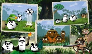 3 Panda Jungle Adventure截图3