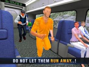 Passenger Train Attack - Hijack Rescue Heroes截图2