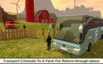 Angry Criminals Transport: Police Bus Sim截图3