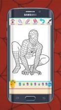 The Amazing Spider Hero - Coloring Book截图1