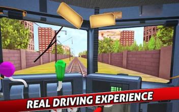 Offroad Train : City Subway Passenger Transport 3D截图1