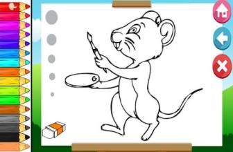 Book Min mouse Coloring Page Games截图4