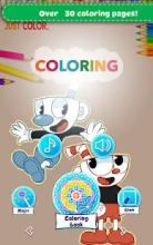 Coloring Cuphed Book Games截图4