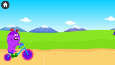 Learn ABC Alphabet - Bike Rider Games For Kids截图1