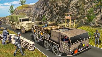 Offroad US Army Truck Driving 3D Simulator截图3