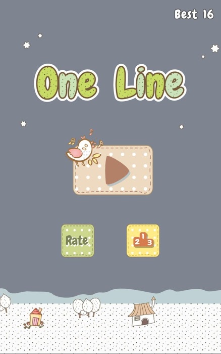 One Line Runner 超级难的LINE游戏截图2