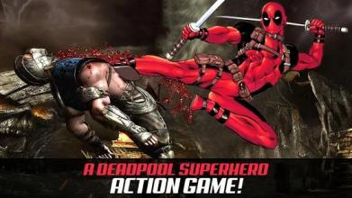 Dead Red superhero Pool Mafia Iron Hero City fight截图4