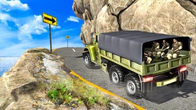 Offroad US Army Truck Driving 3D Simulator截图4