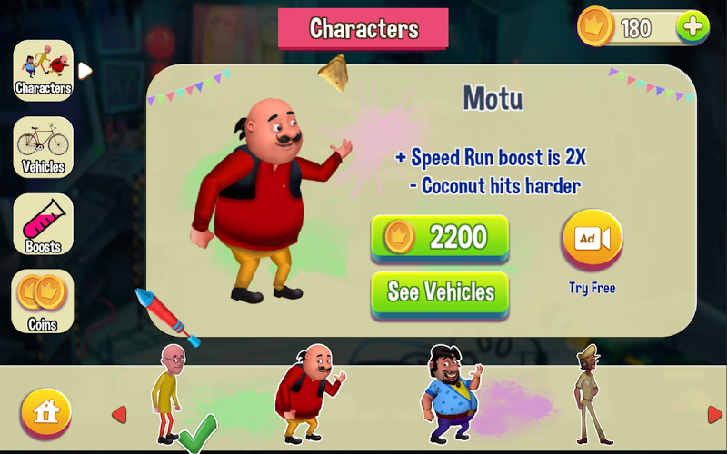 Motu Patlu Game截图2