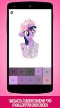 My Pony - Color by Number Pixel Art Game截图2