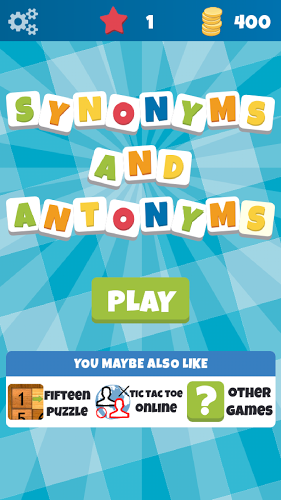 Synonyms & Antonyms- Word Game截图4