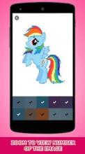 My Pony - Color by Number Pixel Art Game截图5