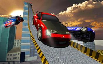 Superheroes Real Turbo Racing Stunts截图1