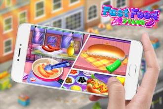 Fast Food Stand : Fried Food Cooking截图1