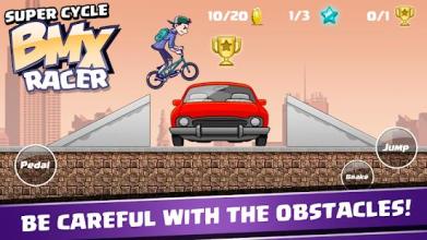 Super cycle BMX Racer截图2