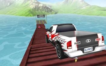 Extreme Mega Ramp GT Stunt: City Rooftop Rally Car截图4