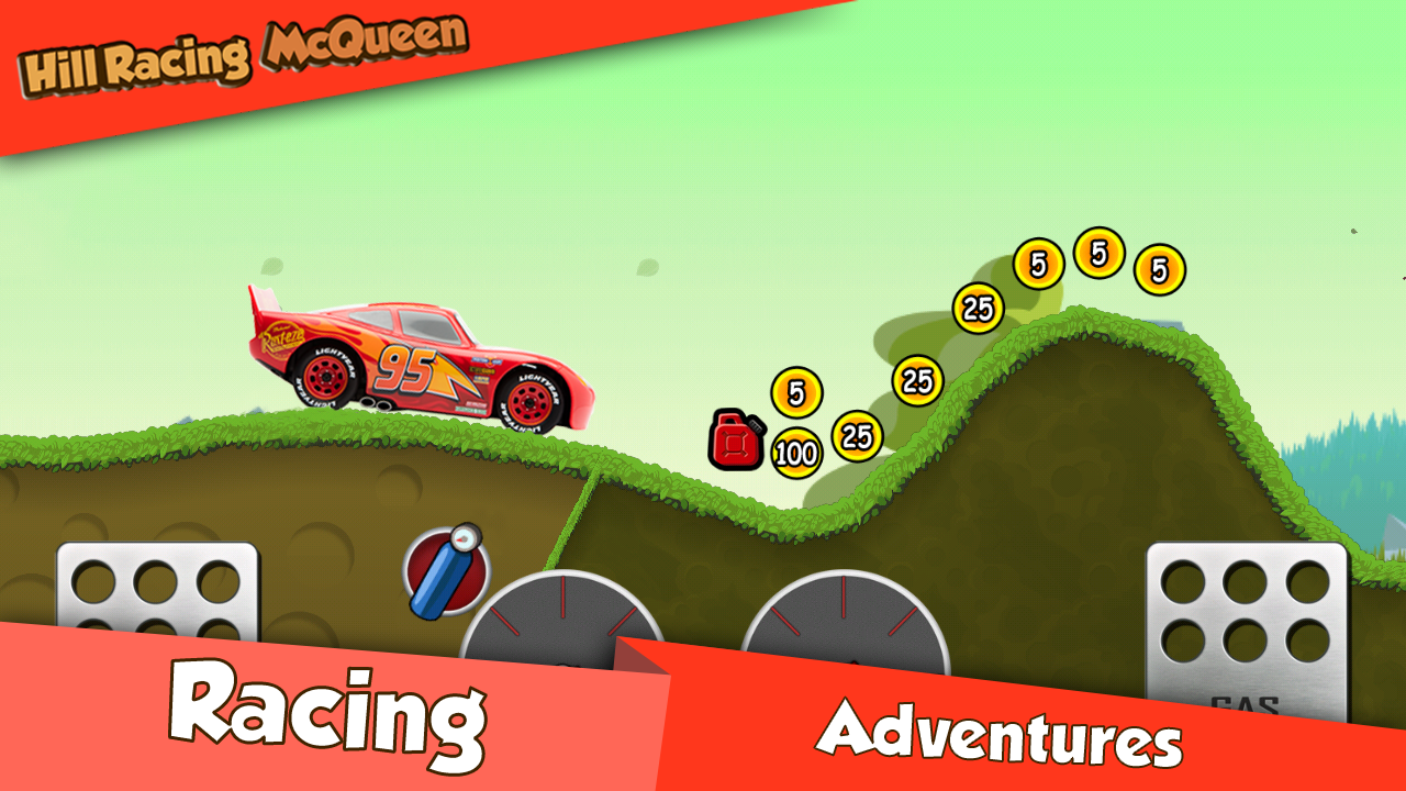 Hill Racing McQueen Lightning截图3