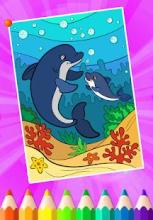 Fish Coloring Book Games截图2