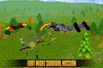 Fort Night Shooting Battle: Assault War Survival截图4