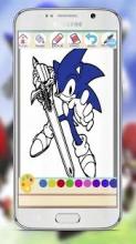 Coloring Book for Sonic Pages Hedgehog截图5