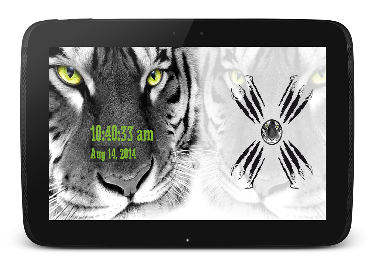 Lock Screen Tiger Sequence截图1