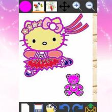 Pour enfants : Coloriage Hello Kitty 2018截图3