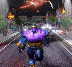 Super Monster Thanos Battle - City Fighting Game截图3