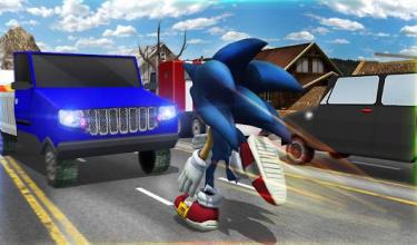 Sonic traffic Racer截图1