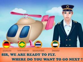 Little Helicopter Garage - Repair and Wash Game截图2