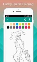 Harley Quinn Coloring截图1