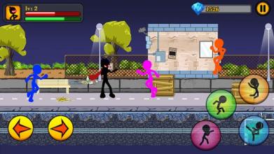 God of fighting - Stickman Mafia fight截图4