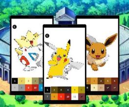 Color by Number: Poke Pixel Art Draw Game截图4