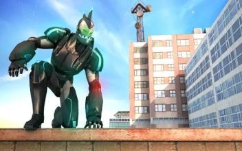 Hybrid Shark Superhero Robot截图1