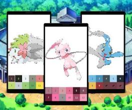 Color by Number: Poke Pixel Art Draw Game截图1