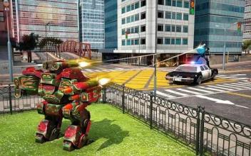 Hybrid Shark Superhero Robot截图2