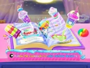 Rainbow Unicorn Secret Cook Book: Food Maker Games截图3