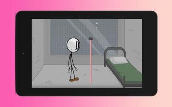 Stickman Prison Escape 1 Puzzles Game截图2