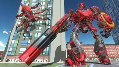 US Police Transform Iron Robot Spider Hero截图2