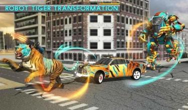 Robot Transforming Wild Tiger Game: Cheetah Games截图5