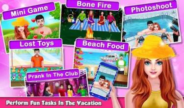 Summer Vacation Planning - Family Trip Game截图1