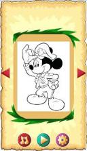 Coloring Book for mickey mouse截图2