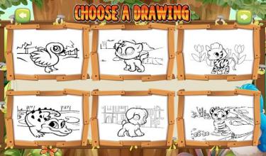 Animal World - Animal Coloring & Painting for Kids截图3